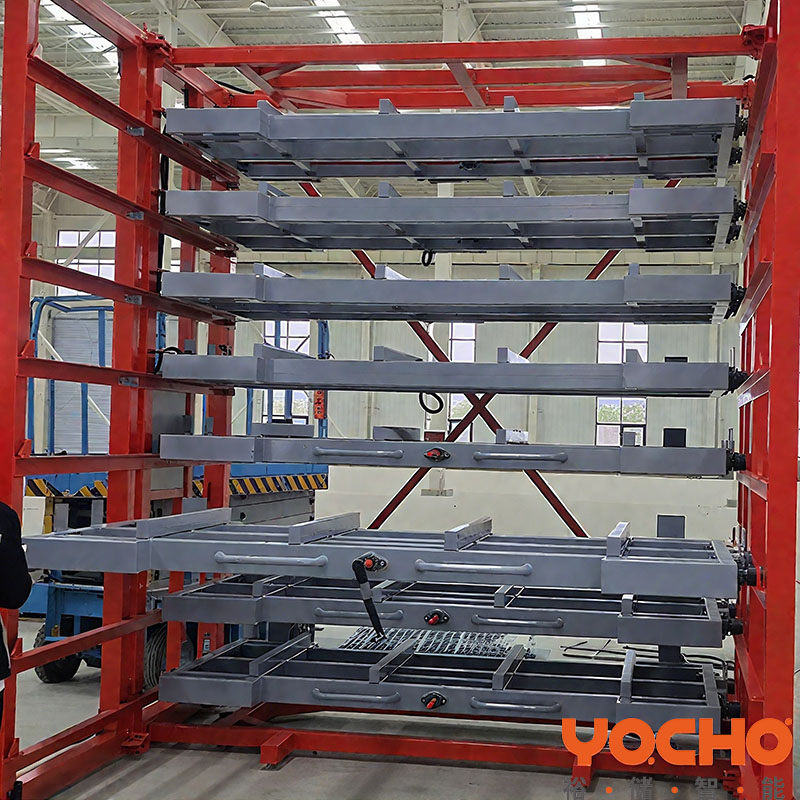Schubladen-Roll-Out-Blechregal