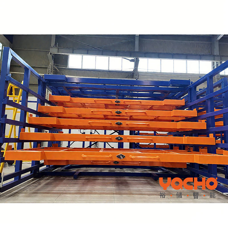 Schubladen-Roll-Out-Blechregal