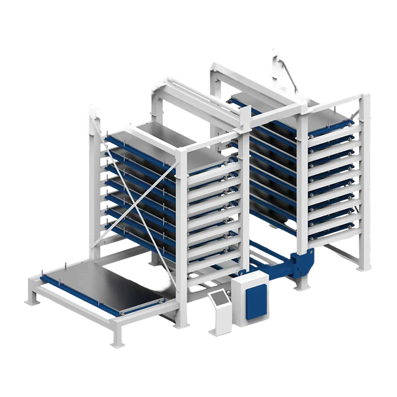 Doppelturm-Plattenmaterialsystem